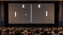 Hopefully, the "Pong" movie won't be as dull as it appears in this image.