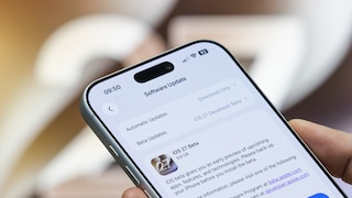 Software Update Window for iOS 27 Beta on iPhone 17 Pro