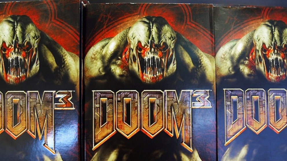Packaging of the game "Doom 3"