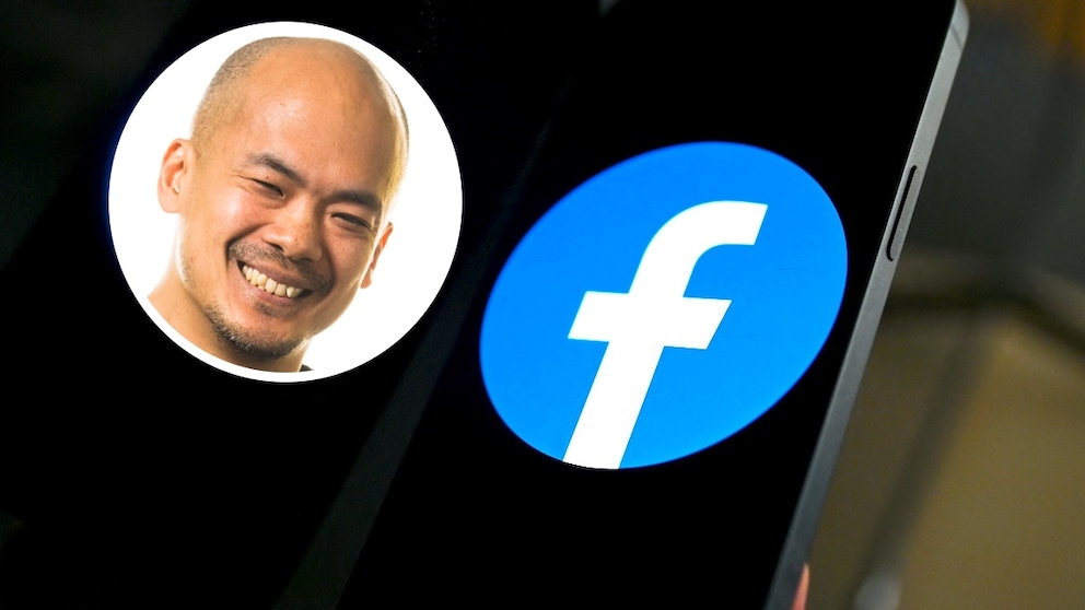 TECHBOOK author Woon-Mo Sung next to a Facebook logo