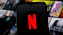 Netflix Logo on a Smartphone