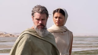 Matt Damon and Zendaya in "The Odyssey"