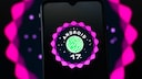 Android 17 Logo on Smartphone