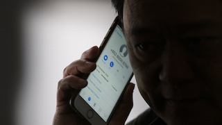 Illustration of a Phone Scammer