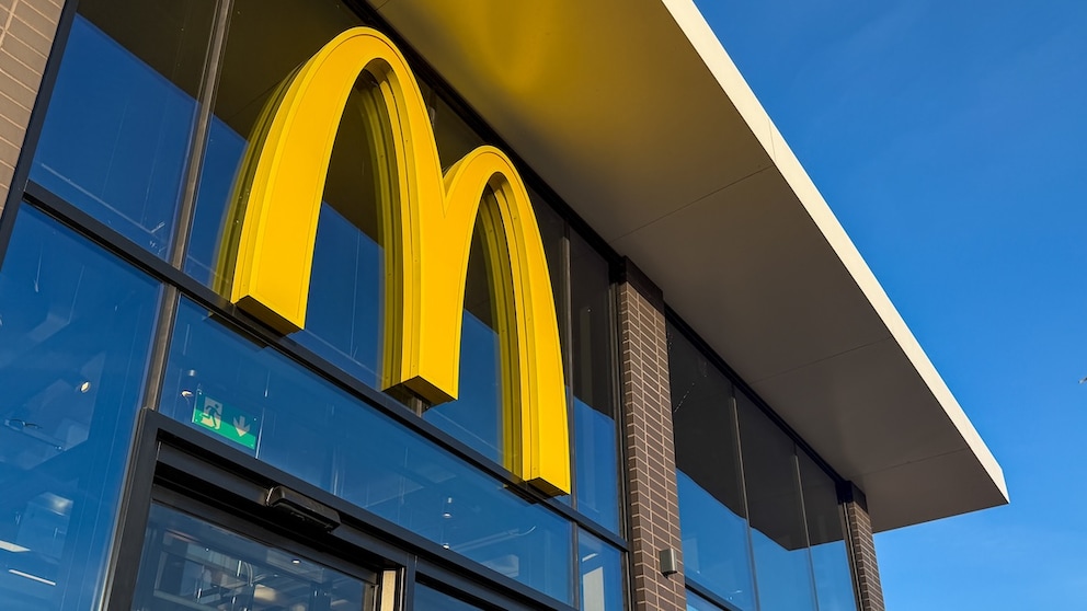 McDonald's logo at a restaurant