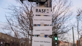 A sign of the RASF in Berlin