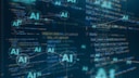 The image shows several small AI cells, all interconnected. Additionally, several AI codes can be seen, though somewhat blurred.