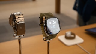The new Apple Watch 12 at the Berlin Apple Store