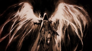 The angel Tyrael from the Diablo game series