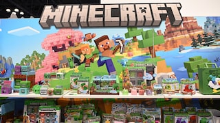 Minecraft Unveils New Content and Merchandise at Trade Show Display
