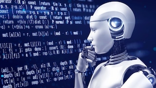 Image of a Pensive Robot