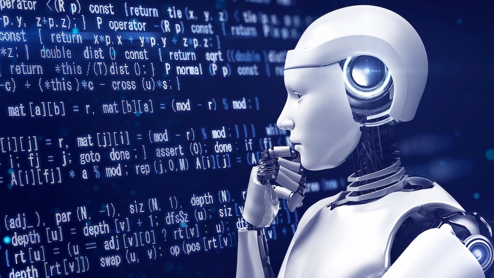 Image of a Pensive Robot