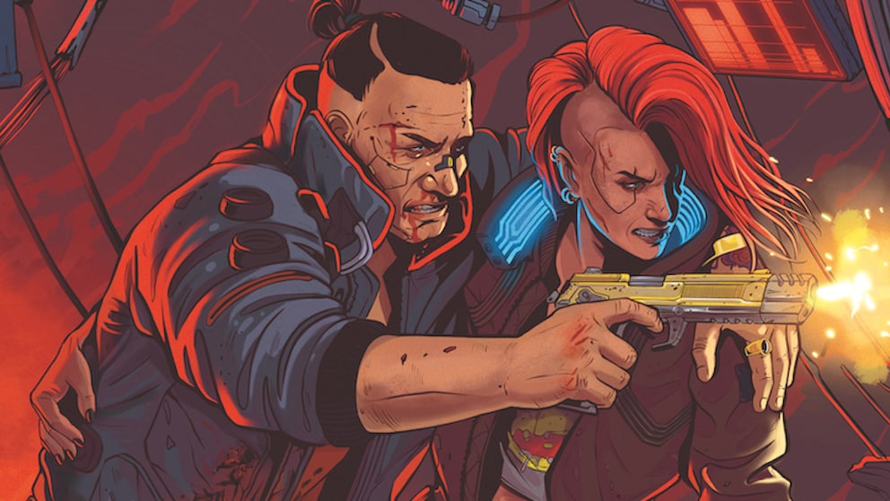 Promotional Artwork for the Video Game "Cyberpunk 2077"