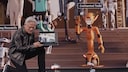 Nvidia CEO Jensen Huang showcased AI robots at the GTC 2026.