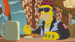 Homer in an Episode of "The Simpsons"