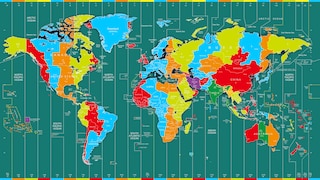 The Different Time Zones of the Earth