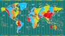 The Different Time Zones of the Earth