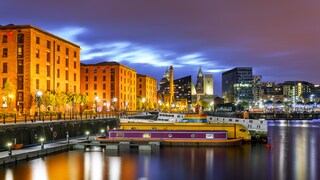 Albert Dock in the Liverpool Waterfront District