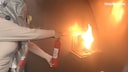 Fire on the Plane