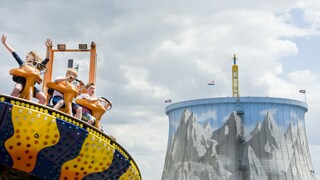 Wunderland Kalkar with Kernie's Family Park is likely one of the most unusual amusement parks in the country—it was built on the site of an old nuclear reactor.