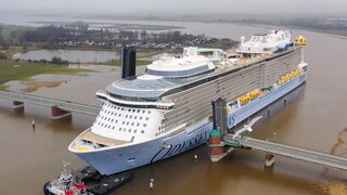 Quite a Tight Fit–The Odyssey of the Seas' Ship Transfer Required Precision at Several Points