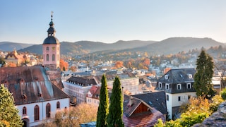 Travel Tips for Baden-Baden: A View of the City from the Old Castle