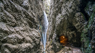 Höllentalklamm Waterfall