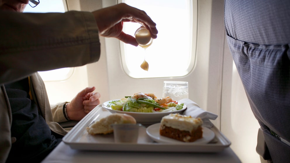 Airplane food