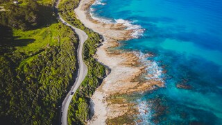 The Great Ocean Road in Australia is one of the most beautiful coastal roads in the world.