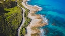 The Great Ocean Road in Australia is one of the most beautiful coastal roads in the world.