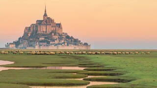Mont Saint-Michel is one of the breathtaking natural wonders in France. It is located in Normandy.
