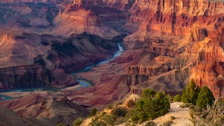 The Grand Canyon, with its massive rock formations, is one of the most visited attractions in the United States.