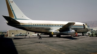 The oldest passenger plane in the world: a Boeing 737