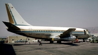 The oldest passenger plane in the world: a Boeing 737