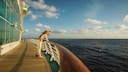 Cruise vacations are becoming increasingly popular in Germany. Pictured: the Allure of the Seas in the Bahamas.