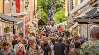 Every Tuesday, crowds of visitors flock to the weekly market in Artà - much to the chagrin of local residents
