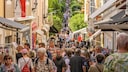 Every Tuesday, crowds of visitors flock to the weekly market in Artà - much to the chagrin of local residents