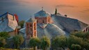 In eastern Chalkidiki lies the monastic republic of Athos