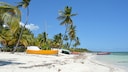 It looks like paradise on the beach at Mano Juan in the Dominican Republic