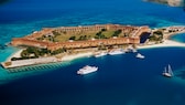 Fort Jefferson is one of the highlights of the Dry Tortugas islands