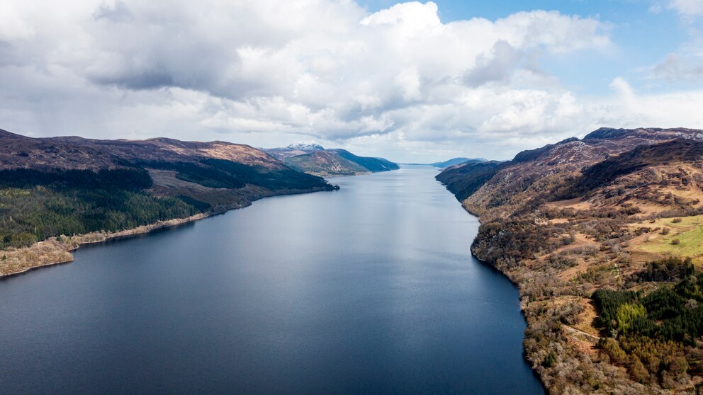 Loch Ness in Scotland