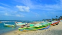 Point Pedro Beach in Jaffna, in the north of Sri Lanka