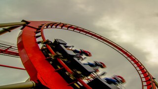 Roller coasters are not for the faint-hearted anyway. After all, that's what it's all about: giving passengers a maximum adrenaline rush in the shortest possible time
