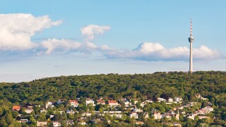 It is a landmark of the city: the Stuttgart television tower, the model for all television towers in the world