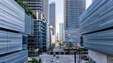 View of downtown Miami: This city is very popular with holidaymakers - but residents have now voted it the most unfriendly city in the USA
