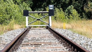 Train has gone off course