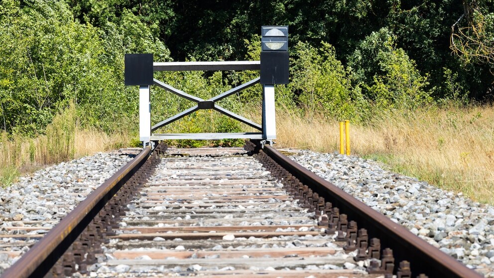 Train has gone off course