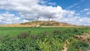 Claudia Prommegger followed in the footsteps of Don Quixote, along historic windmills