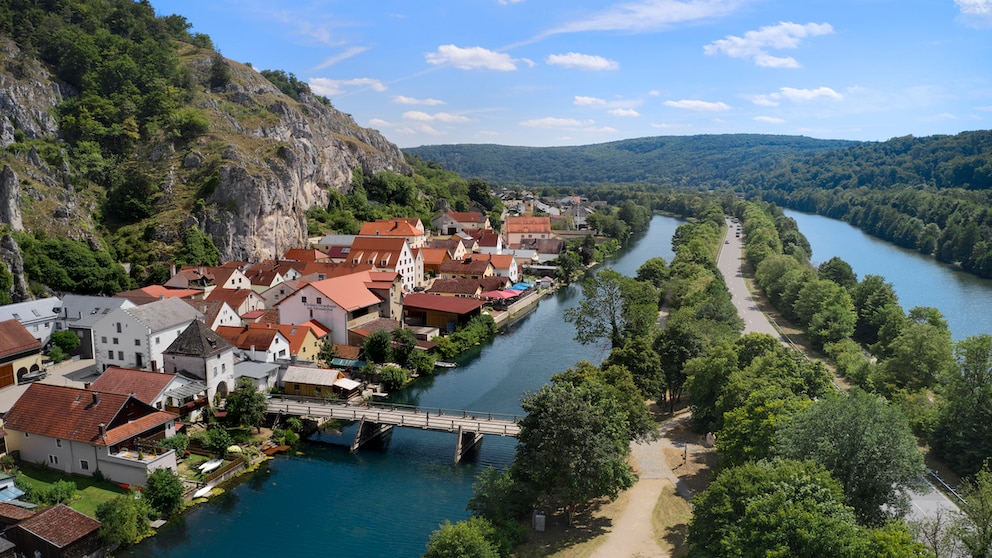 The Altmühl cycle path is scenically beautiful and can be mastered by almost anyone