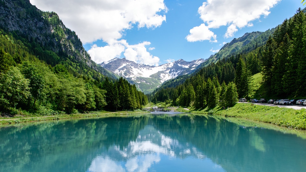 Liechtenstein: Europe's least-visited country does offer a few sights - such as this beautiful lake in the middle of the mountains
